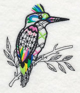Kingfisher (Blackwork)
