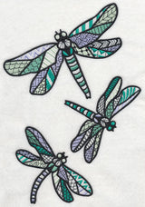 Dragonfly Spring (Blackwork)