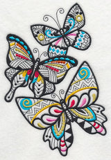 Butterflies Frenetic (Blackwork)