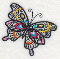 Butterfly Frenetic (Blackwork)