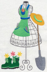 How Does Your Garden Grow Dress Form