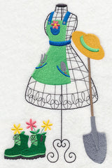 How Does Your Garden Grow Dress Form