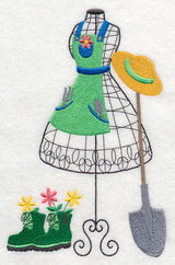 How Does Your Garden Grow Dress Form