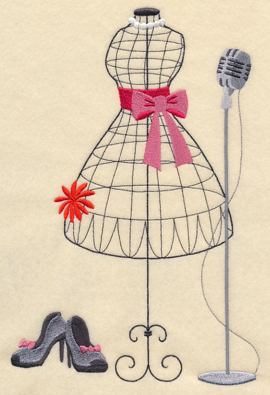 Rockabilly Dress Form