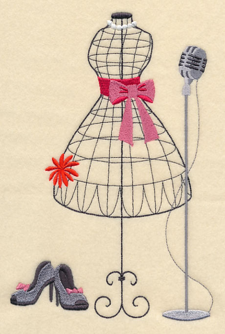 Rockabilly Dress Form