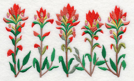 Indian Paintbrush Border