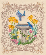 Bluebird Bath