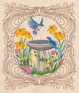 Bluebird Bath