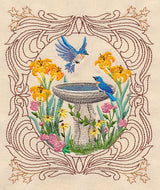 Bluebird Bath
