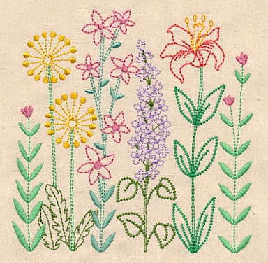 Light and Lovely Garden 2 (Vintage)