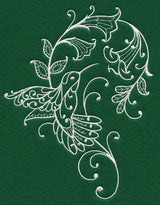 Spring Whitework Hummingbird