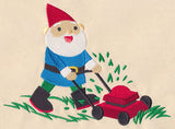 Garden Gnome Mowing