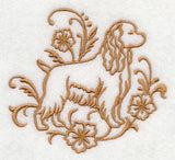 Graceful Cocker Spaniel (Docked Tail)