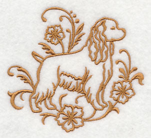 Graceful Cocker Spaniel (Docked Tail)