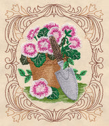 Geraniums in the Garden