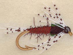 Martinez Black Fishing Fly