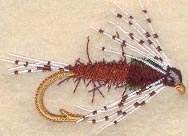 Martinez Black Fishing Fly