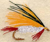 Yellow Marabou Streamer Fishing Fly