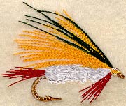 Yellow Marabou Streamer Fishing Fly