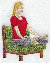 Meditating Woman