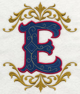 Illuminated Letter E (7.8 inch)