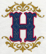 Illuminated Letter H (7.8 inch)