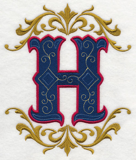 Illuminated Letter H (7.8 inch)