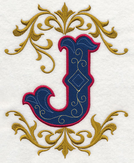 Illuminated Letter J (7.8 inch)