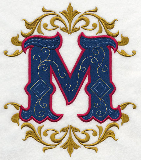 Illuminated Letter M (7.8 inch)