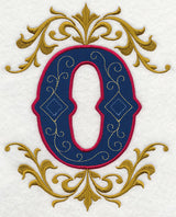 Illuminated Letter O (7.8 inch)