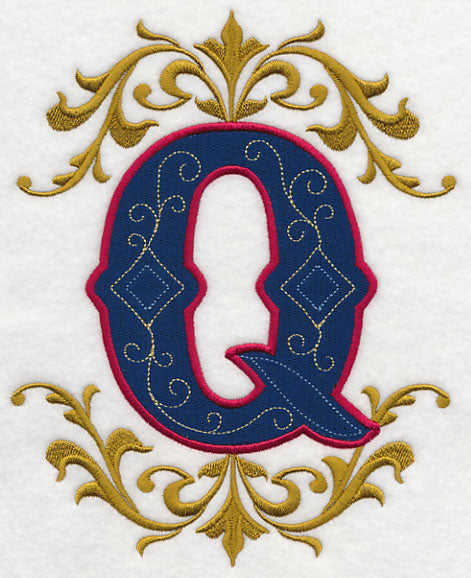 Illuminated Letter Q (7.8 inch)