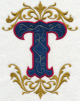 Illuminated Letter T (7.8 inch)