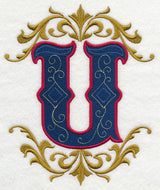Illuminated Letter U (7.8 inch)