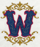 Illuminated Letter W (7.8 inch)