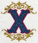 Illuminated Letter X (7.8 inch)