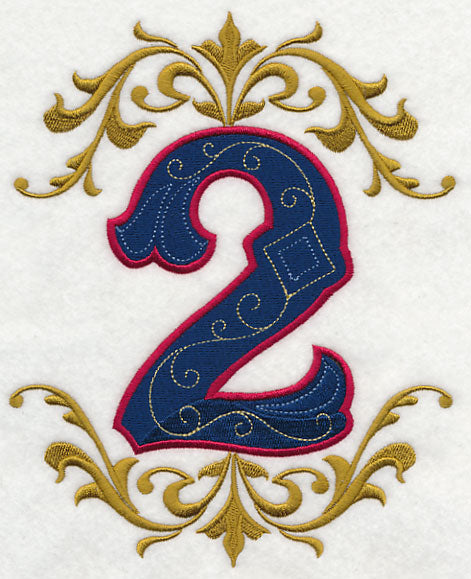 Illuminated Number 2 (7.8 inch)