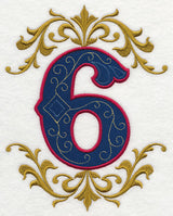 Illuminated Number 6 (7.8 inch)