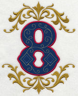 Illuminated Number 8 (7.8 inch)