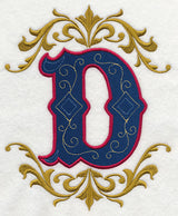 Illuminated Letter D (7.8 inch)