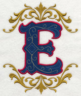 Illuminated Letter E (7.8 inch)