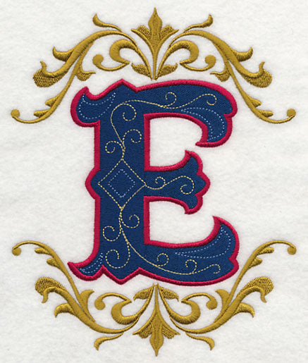 Illuminated Letter E (7.8 inch)