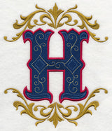 Illuminated Letter H (7.8 inch)
