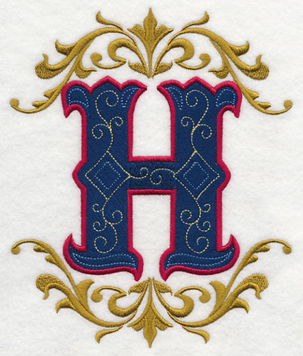 Illuminated Letter H (7.8 inch)