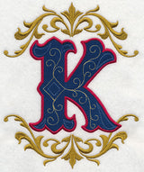 Illuminated Letter K (7.8 inch)