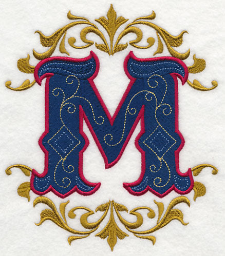 Illuminated Letter M (7.8 inch)