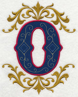 Illuminated Letter O (7.8 inch)