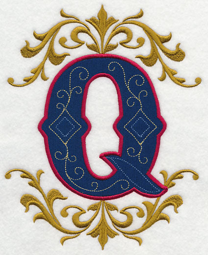 Illuminated Letter Q (7.8 inch)