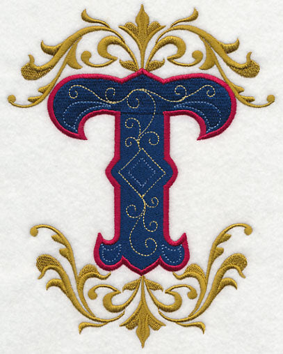 Illuminated Letter T (7.8 inch)