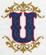 Illuminated Letter U (7.8 inch)