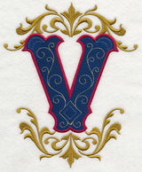 Illuminated Letter V (7.8 inch)
